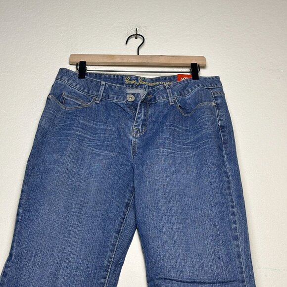 NWT Guess Belmont Flare Denim Jean Pant Women 32 Bootcut Western Indie Y2K Blue - Picture 11 of 14